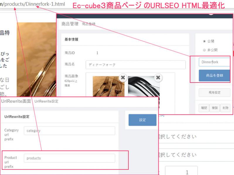 3 0系 Ec Cube3商品ページ 商品カテゴリーページのurlをseo向けhtml最適化プラグイン Vier株式会社